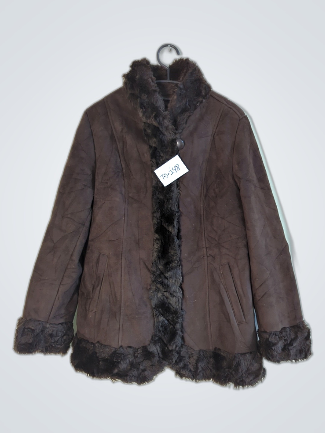 Braetan Fur Trimmed Coat