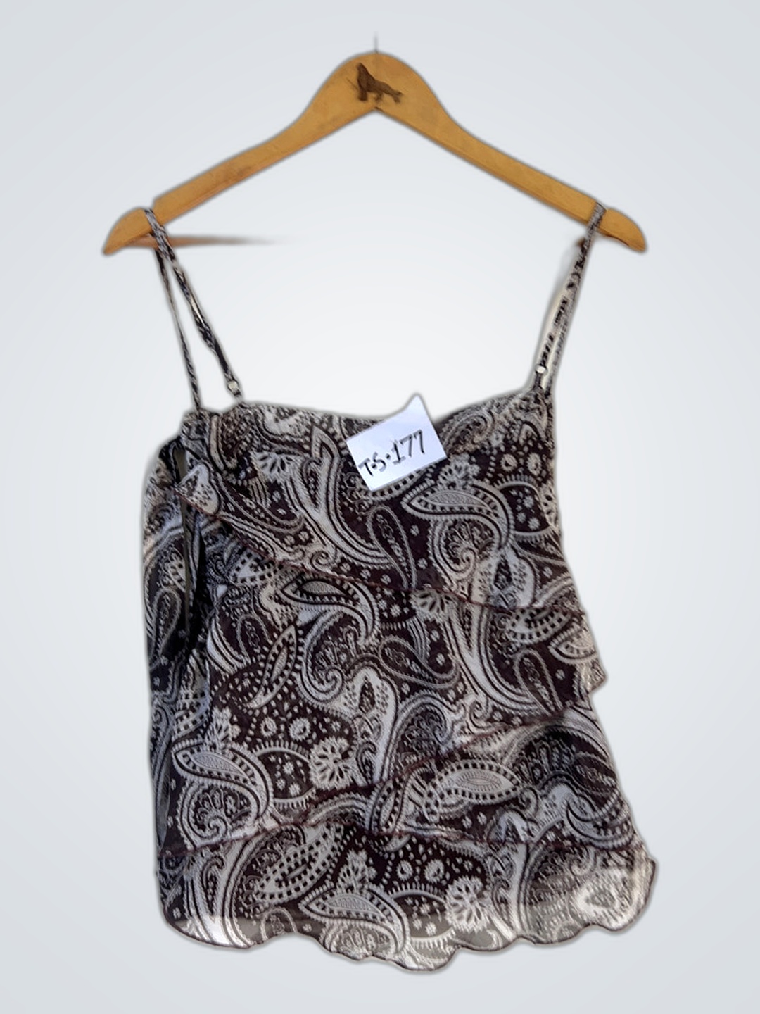 Blouse with Paisley Pattern