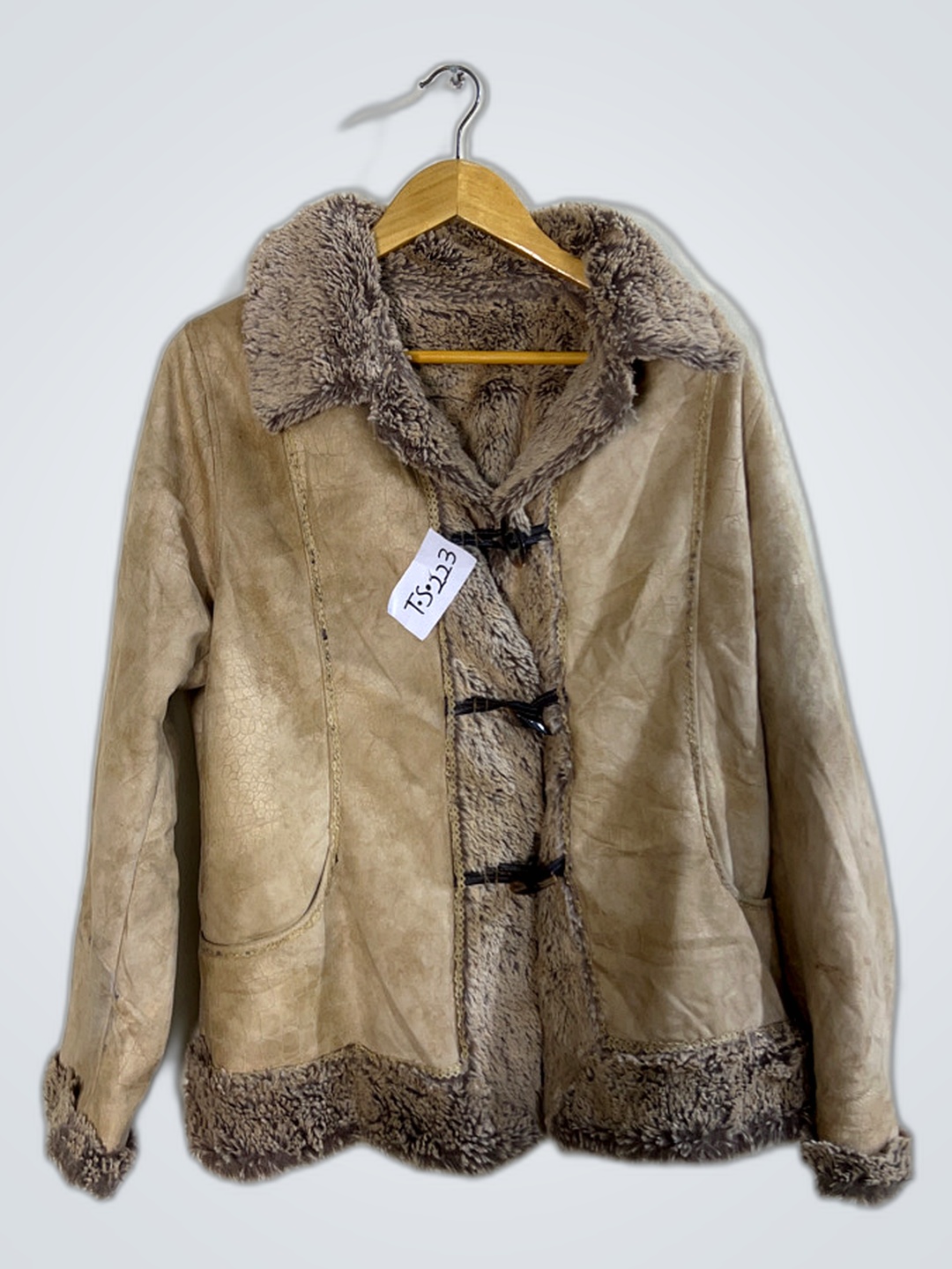 Faux Fur Trim Jacket