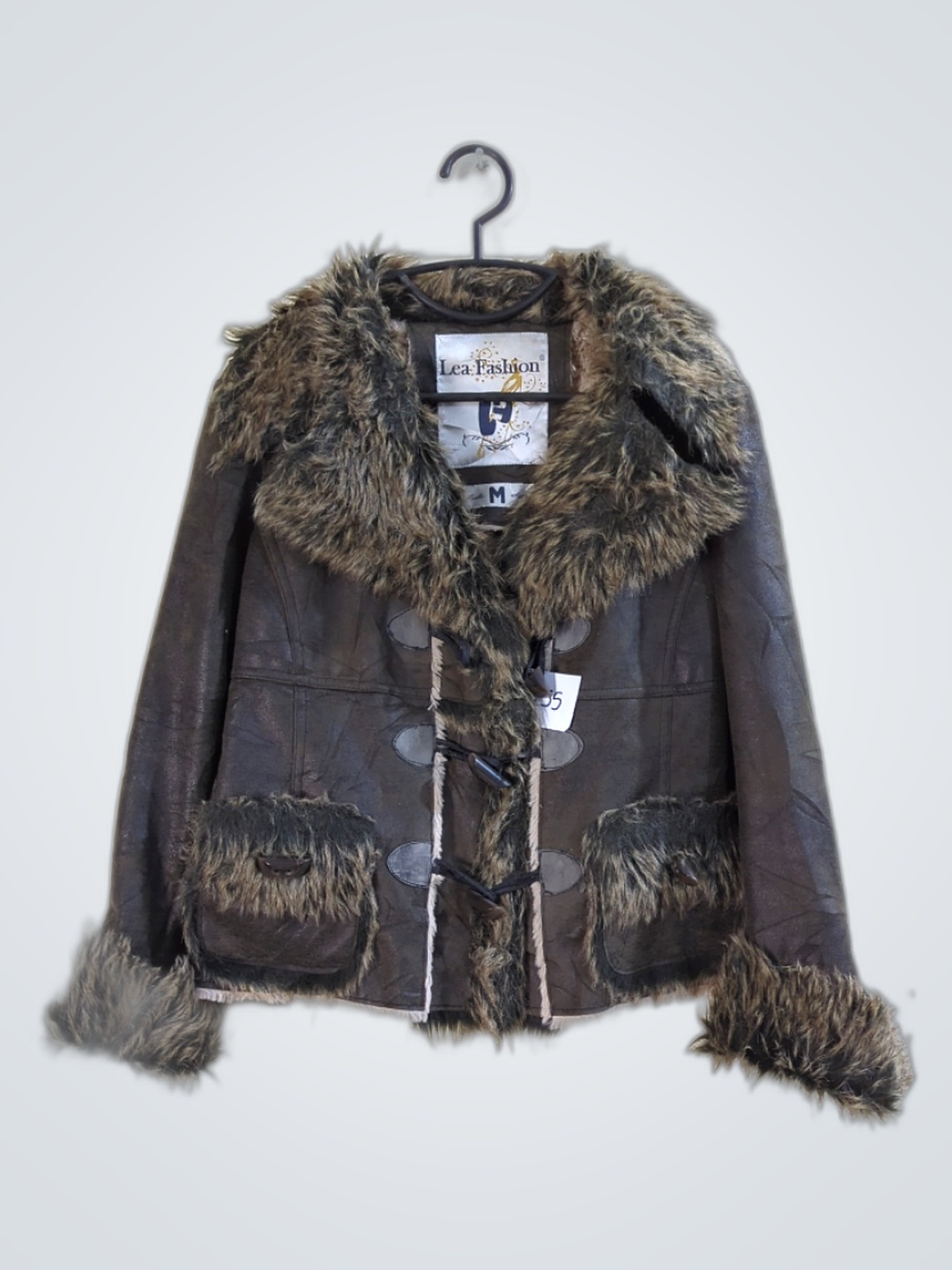 リー ファッション ファー トリミング ジャケット