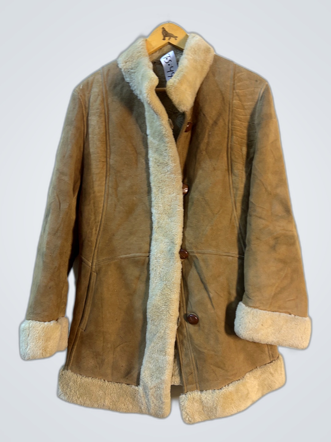 Brown Shearling Coat