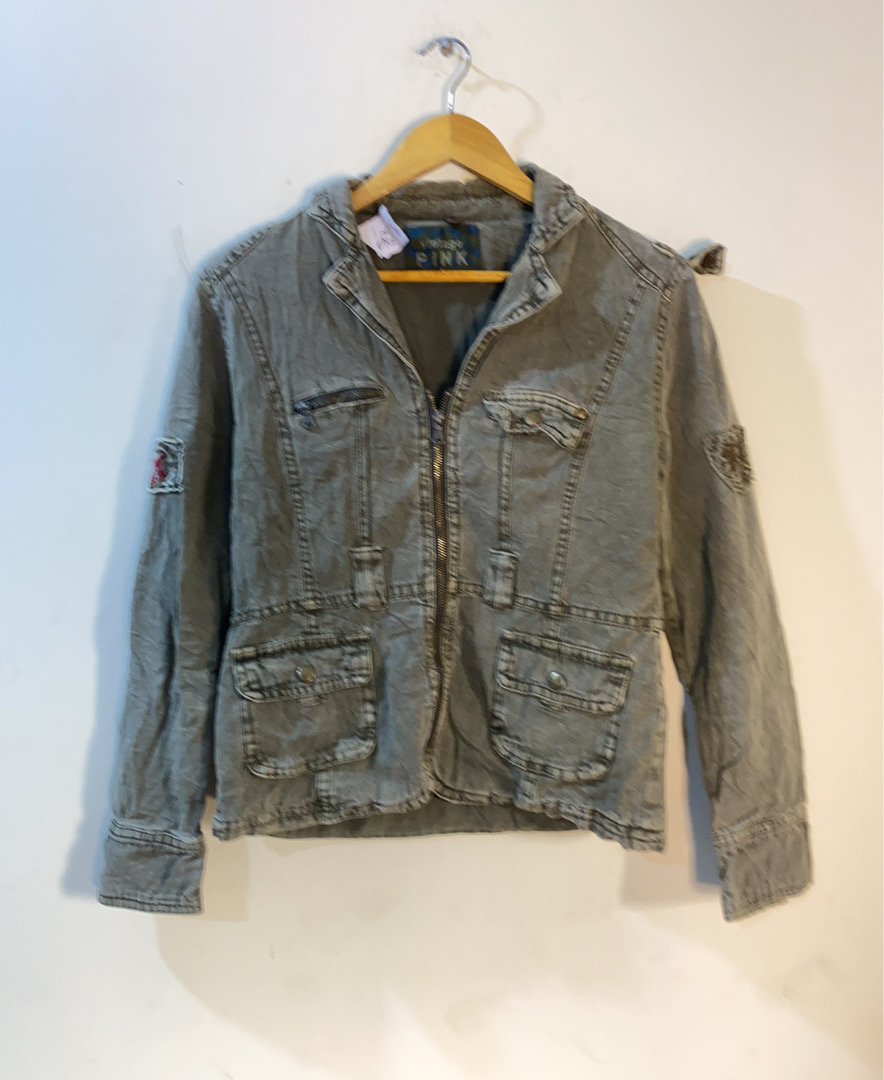 Vintage PINK Jeansjacke