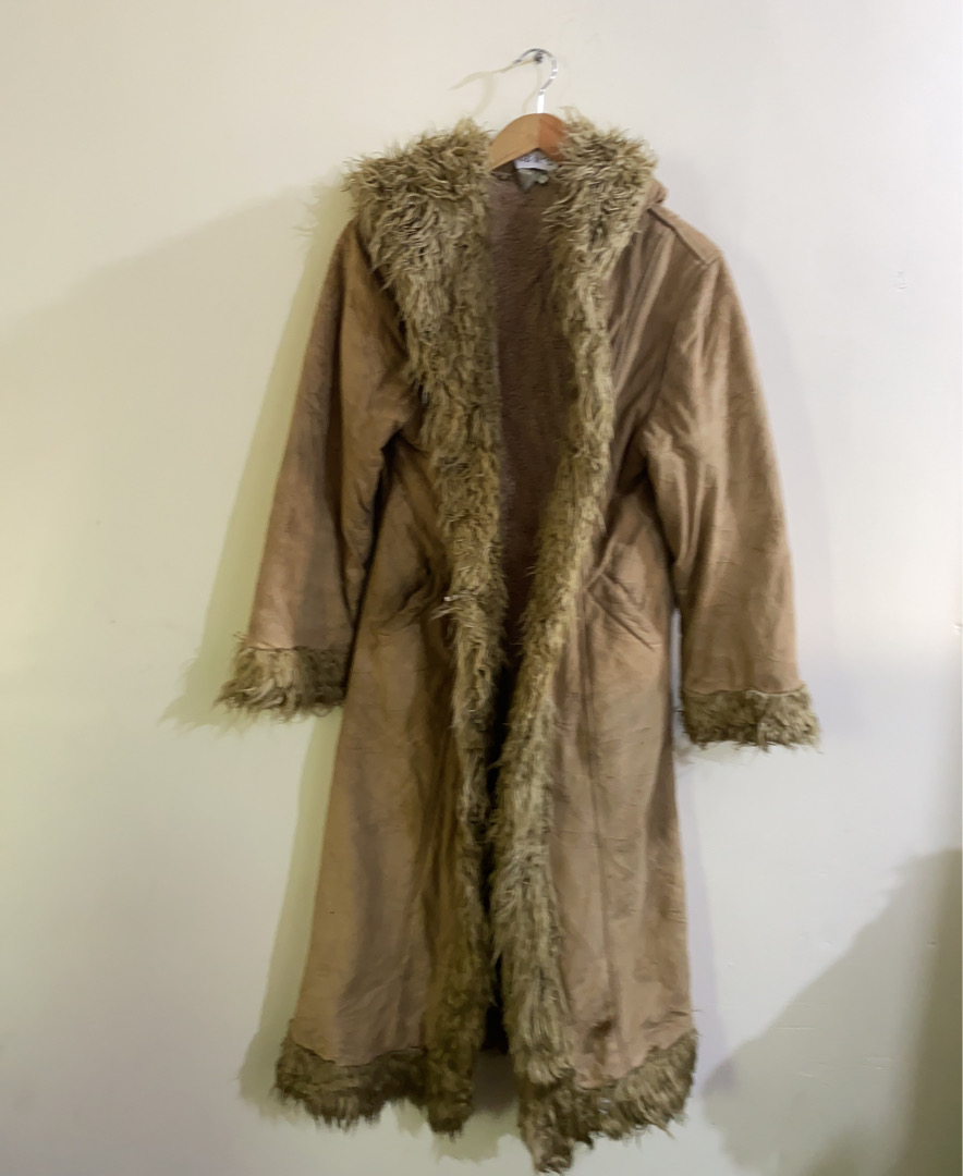 Palcoat in Pelliccia Marrone
