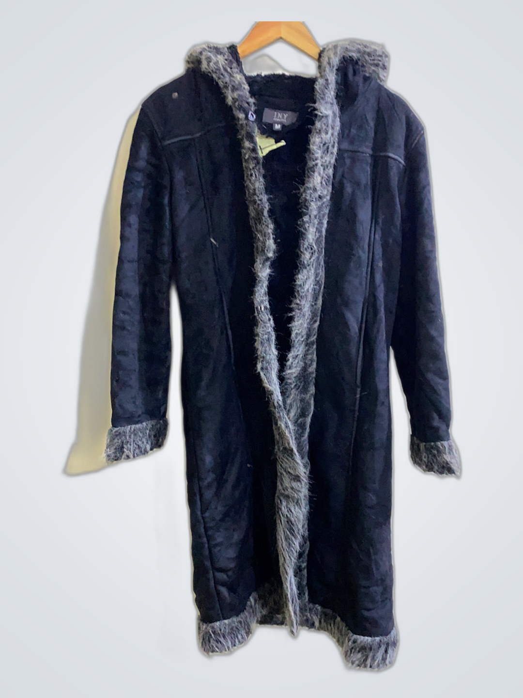 J.N.Y. JENNYFER Women's Long Fur Coat