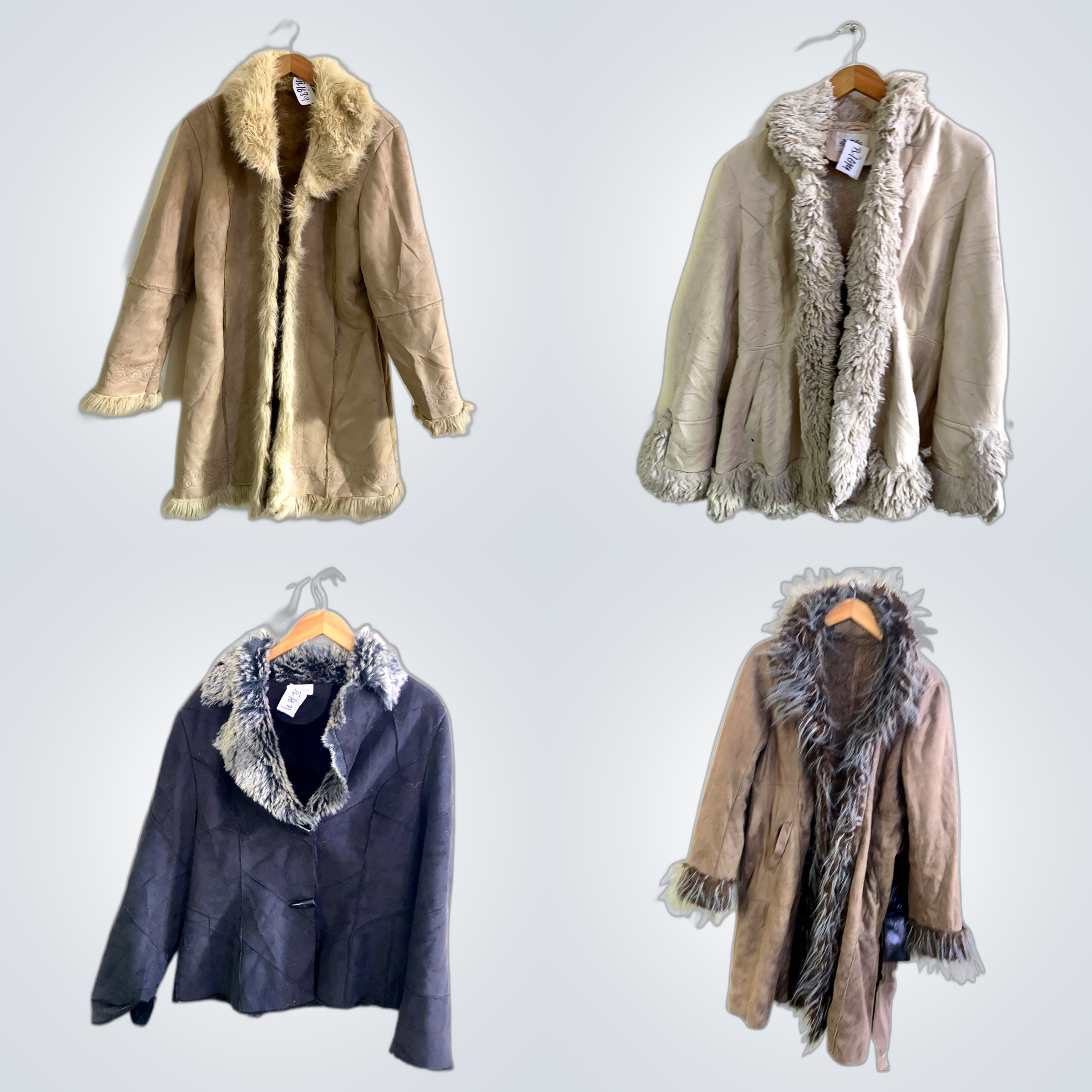 Furry Favourites Bundle - 7 Coats, Suede & Shearli..