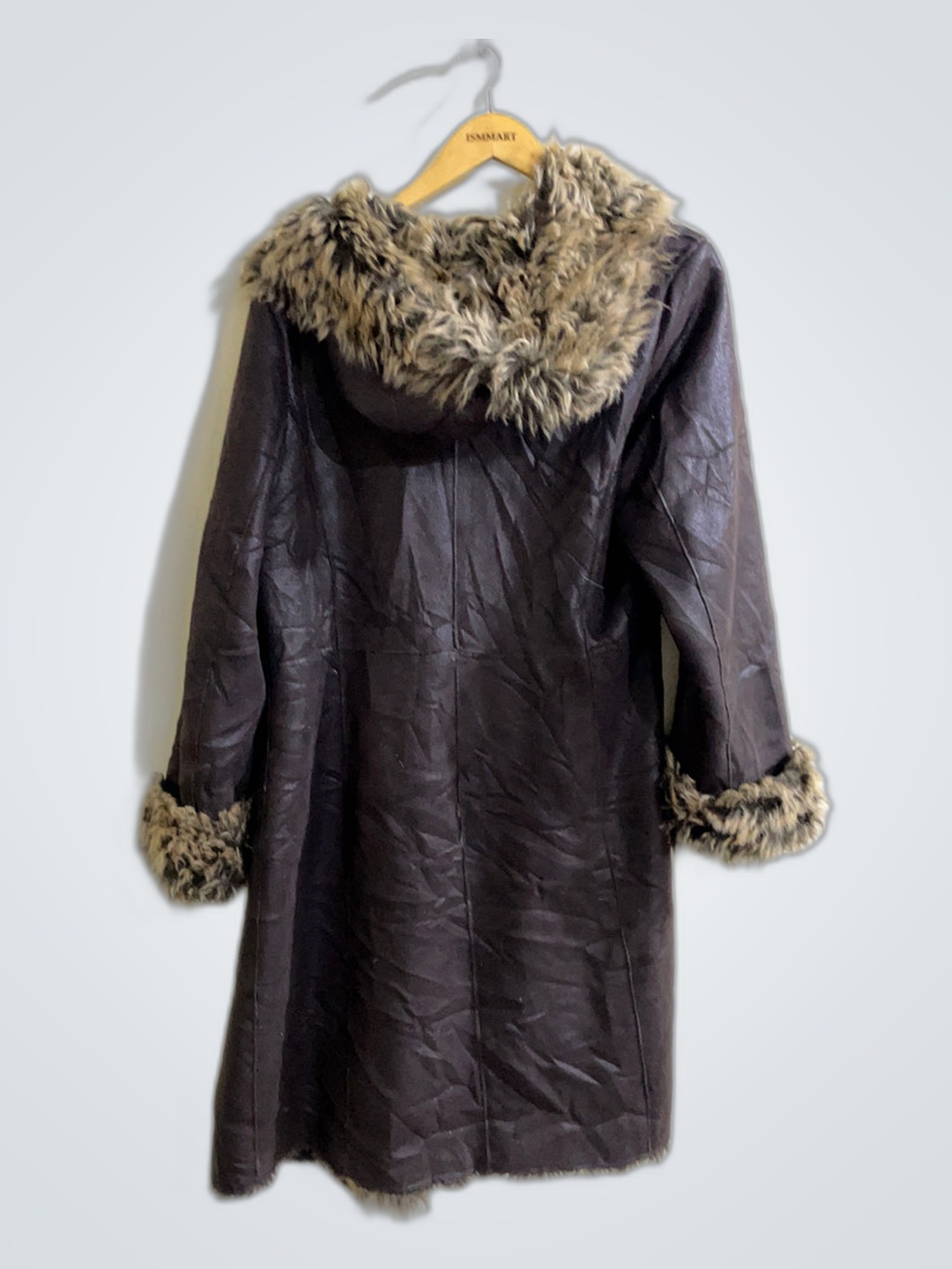 Langhaariger Pelzmantel