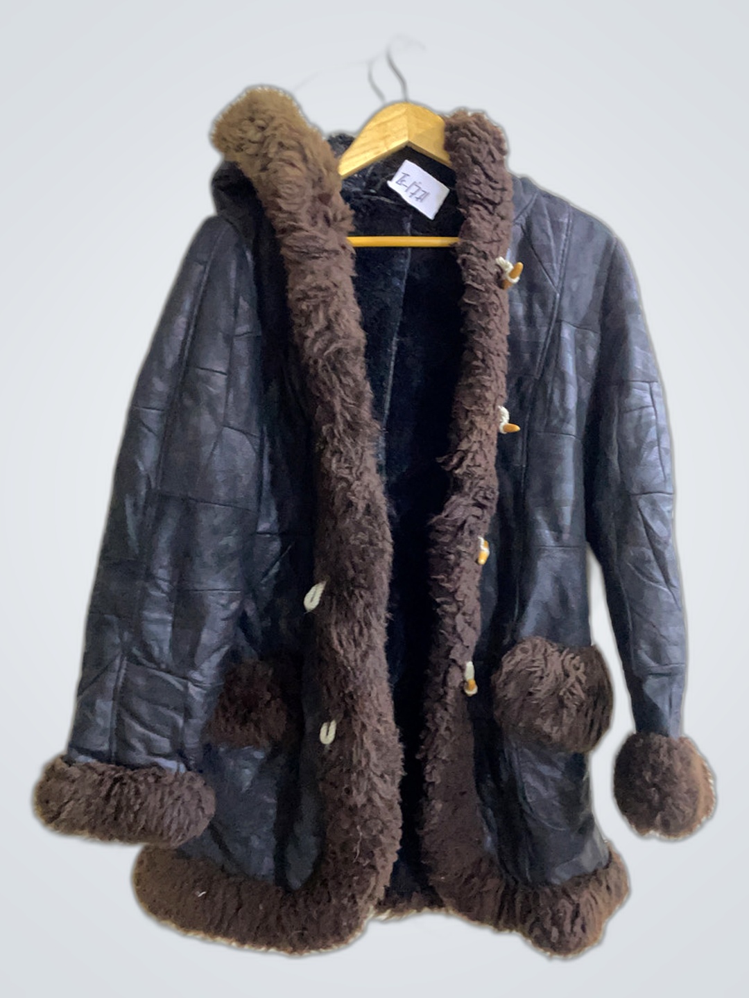 Fur Trimmed Leather Jacket