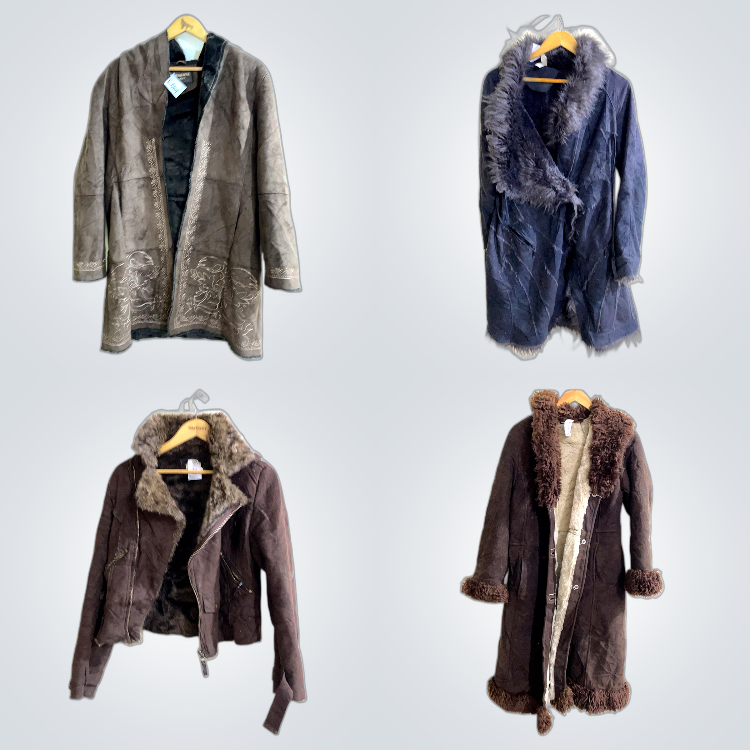 Fur Coat Bundle EDC Pimkie Torrente 7pc Suede Fur ..