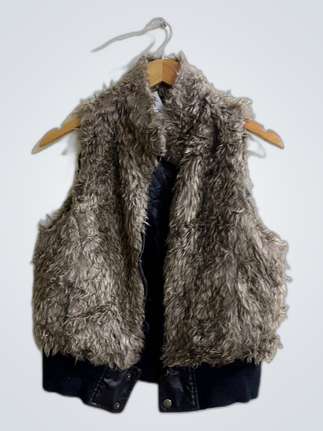 Giacca Grigia Pelosa