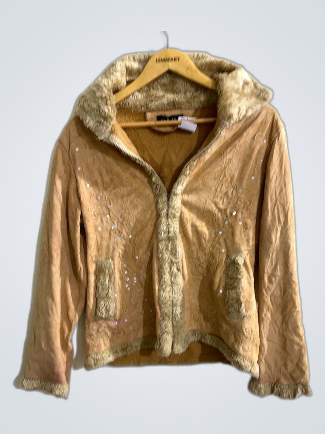 Jia Yao Fashion Fellgefütterte Jacke