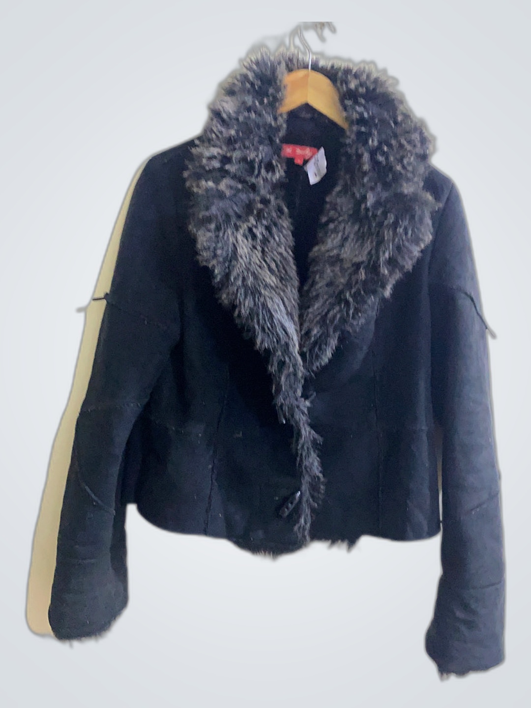 Jaqueta com Colarinho de Pelagem Berby