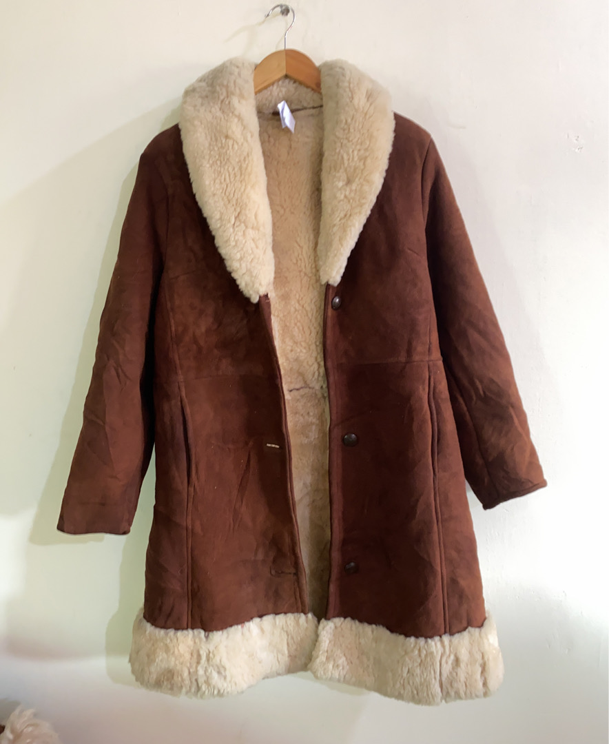 Brown Shearling Coat