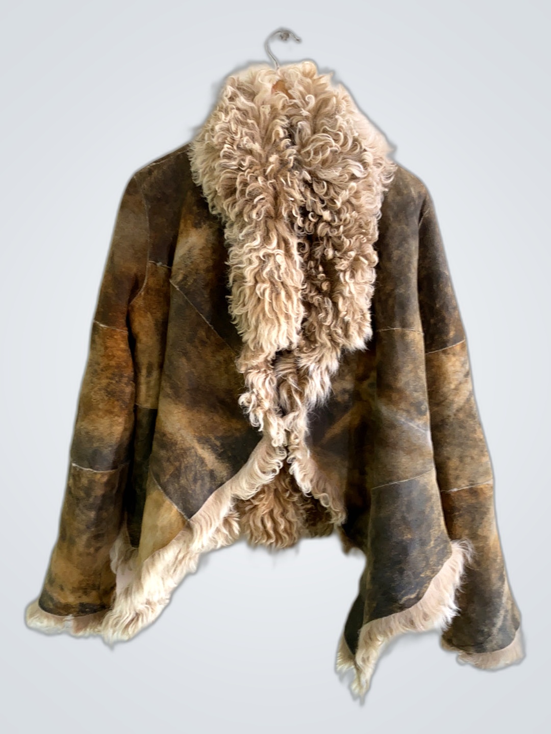 Fur trimmed jacket