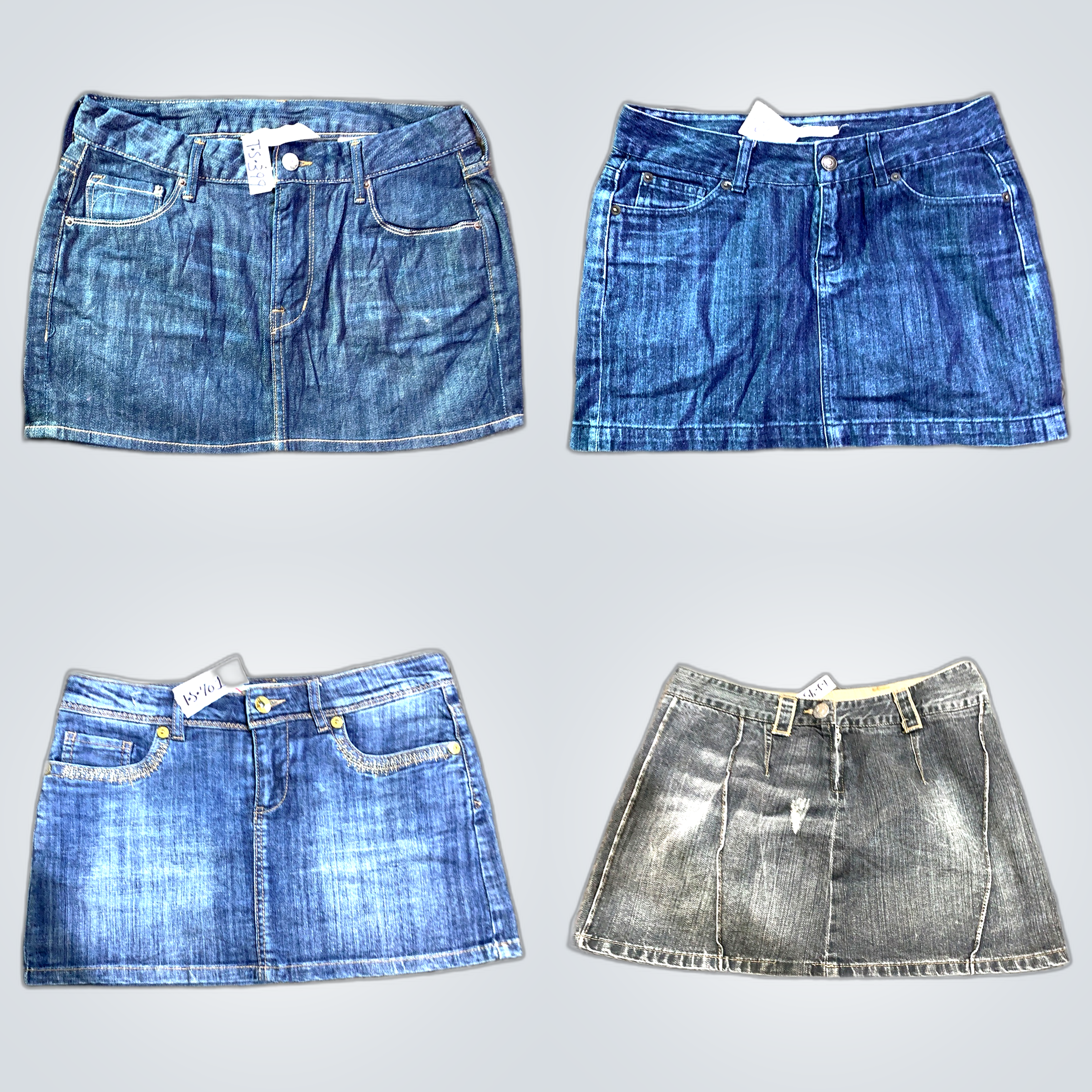 Y2K Denim Mini Röcke