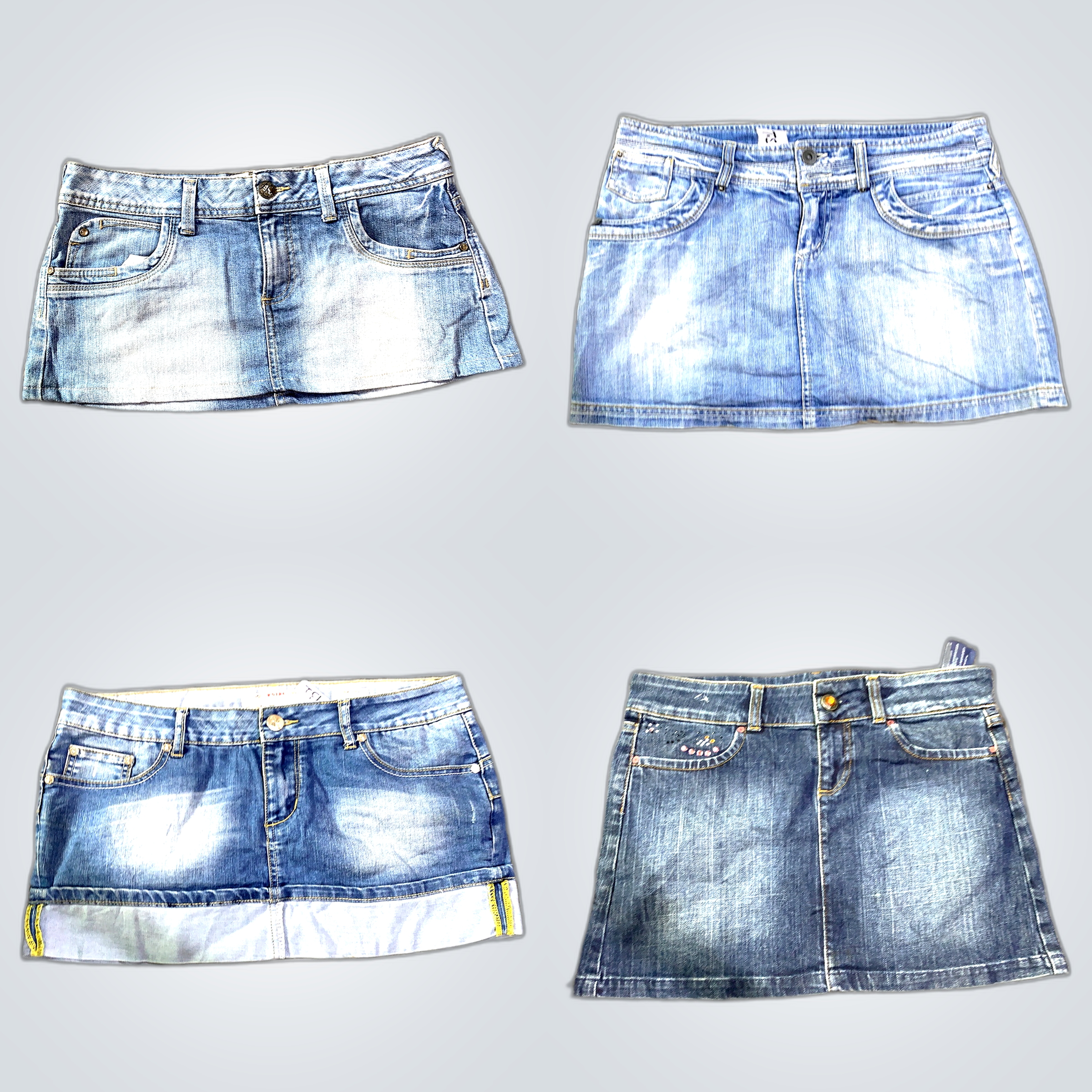 Y2K Denim Skirts Bundle