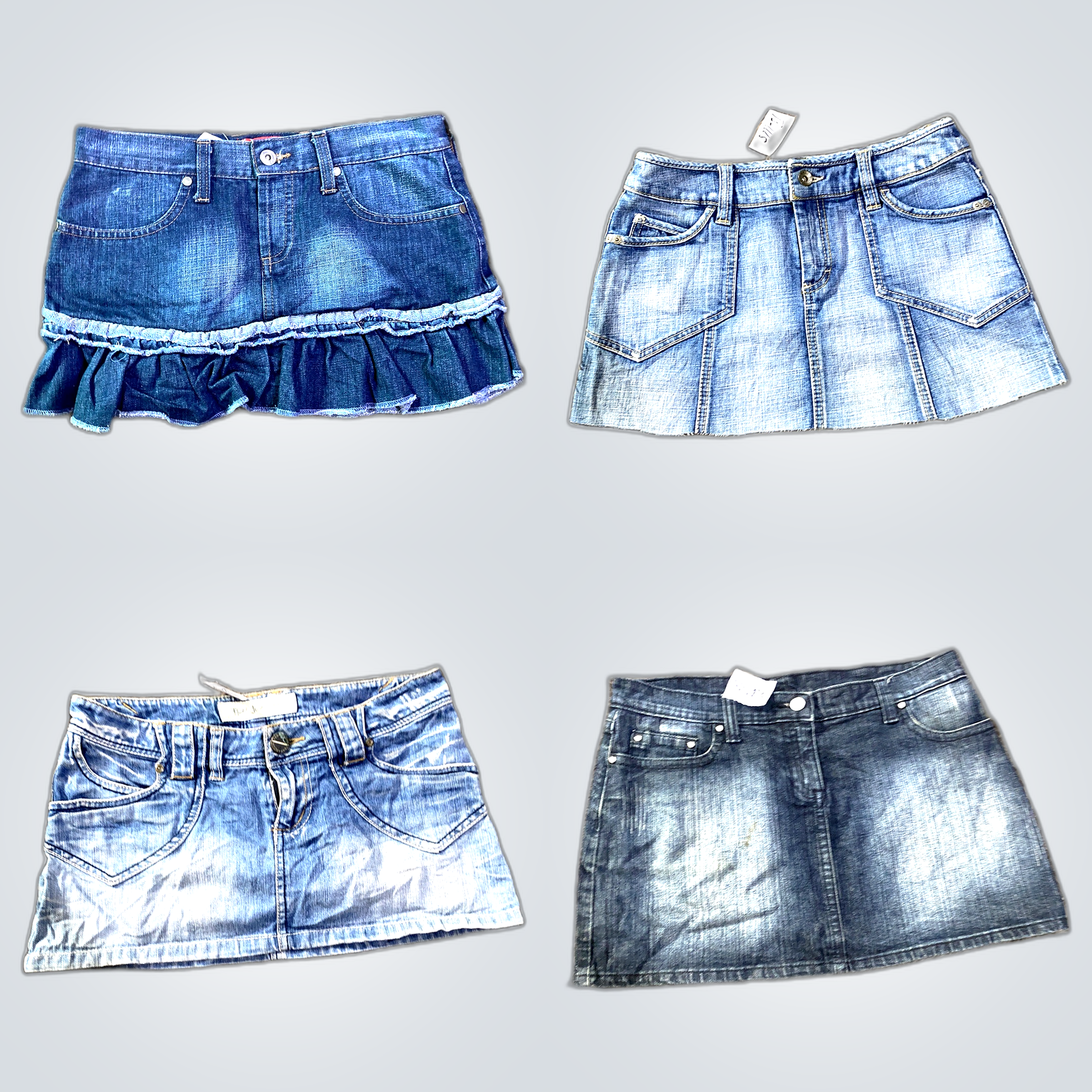 Y2K Denim Skirts Bundle