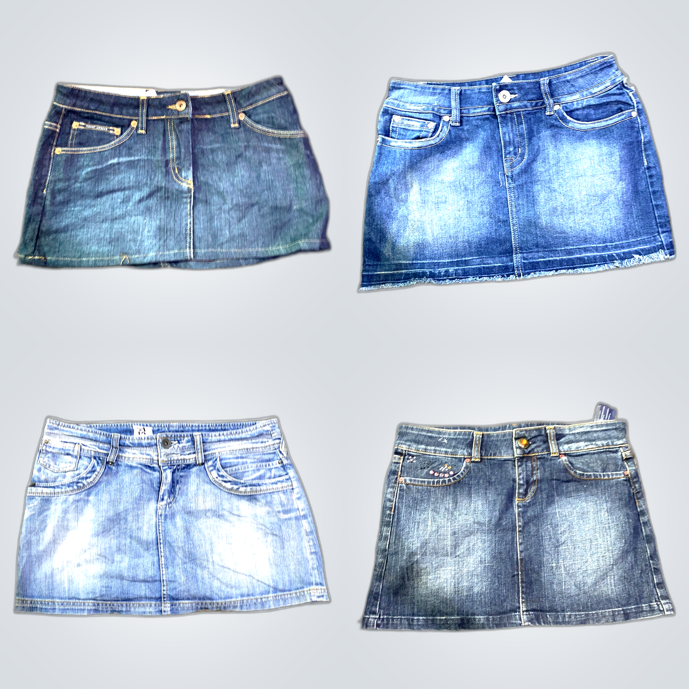 Y2K Denim Skirts Bundle