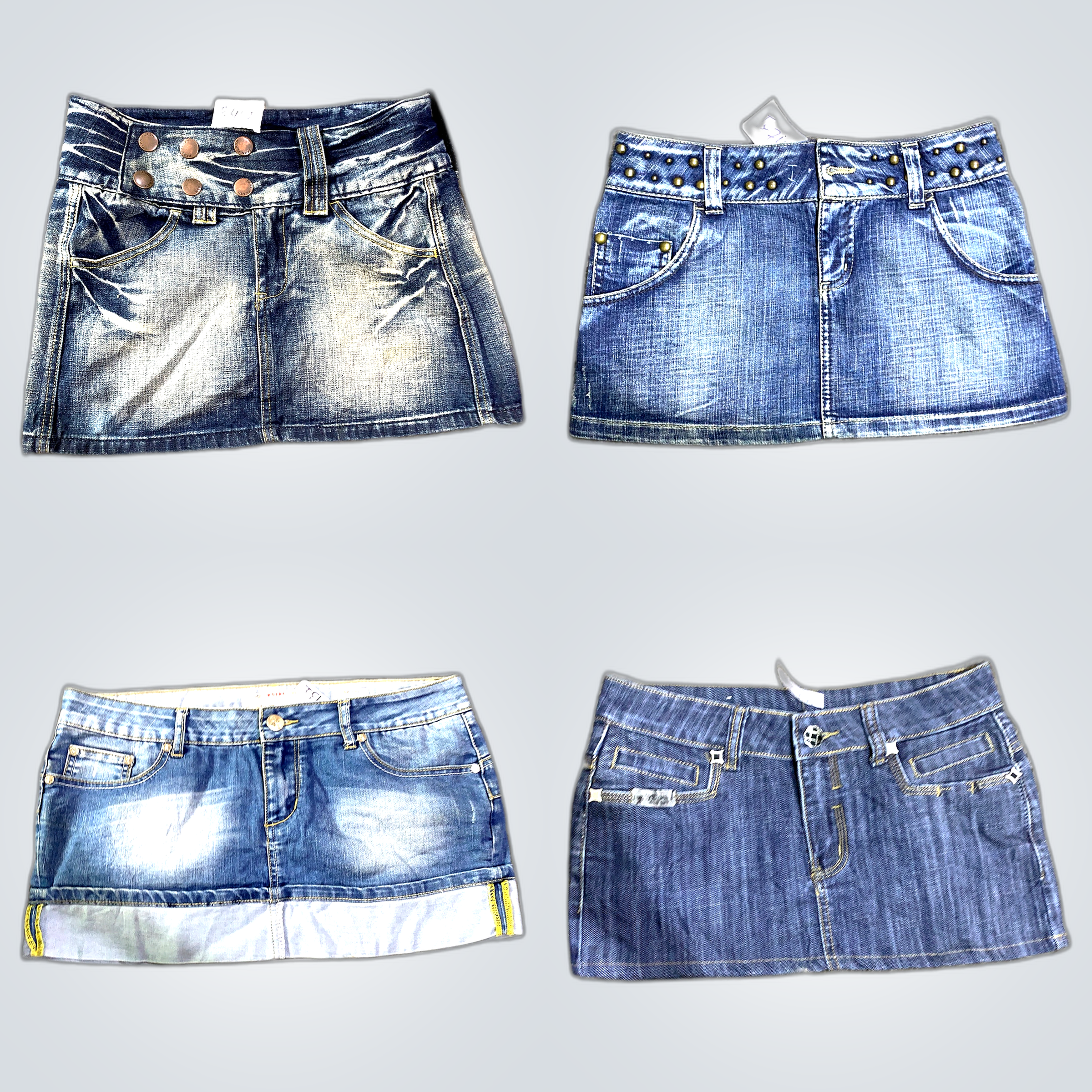 Y2K Denim Skirts Bundle