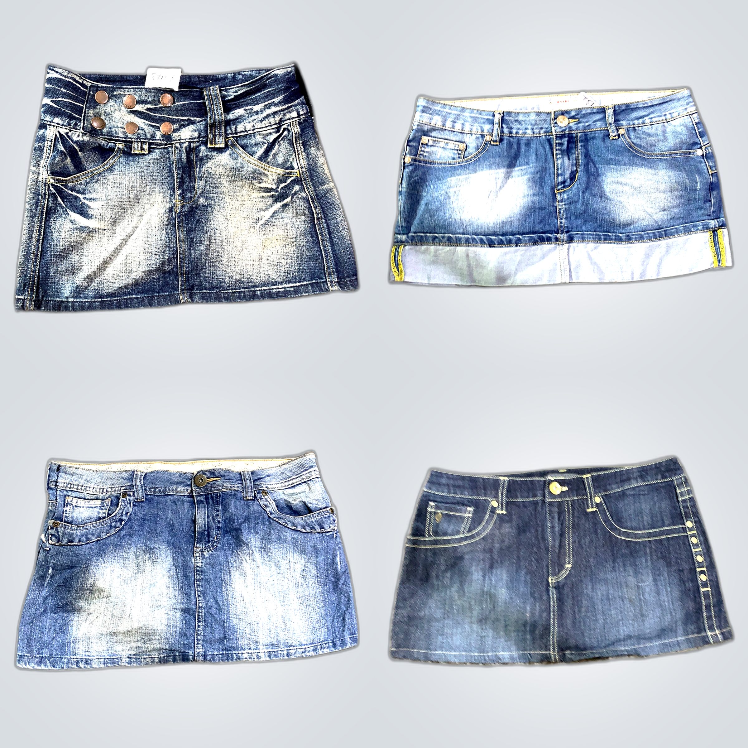 Y2K Denim Skirts Bundle