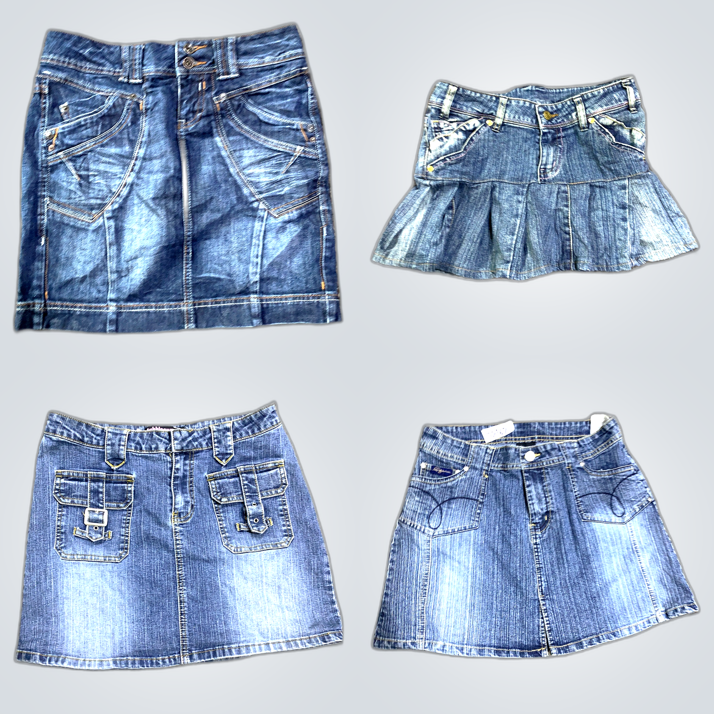 Y2K Denim Minirock Unbekannte