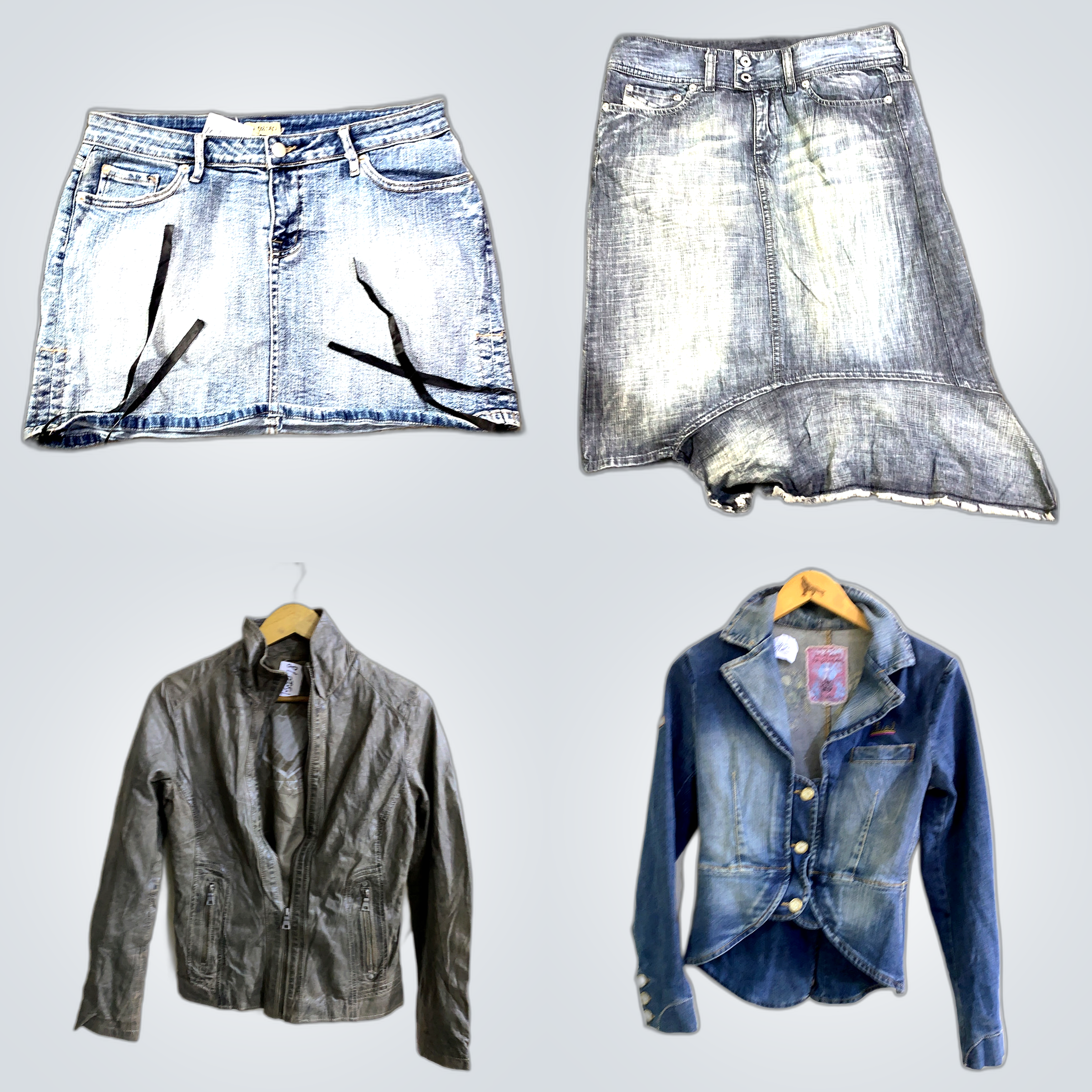 Diesel Y2K Denim Mini Skirts