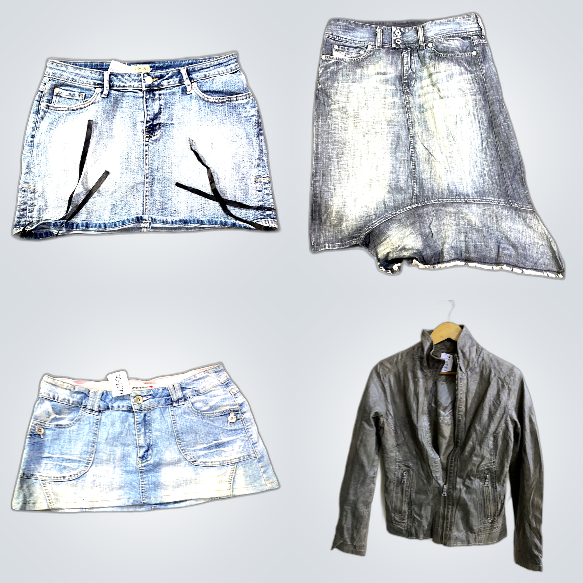 Jupes mini en denim Diesel Y2K