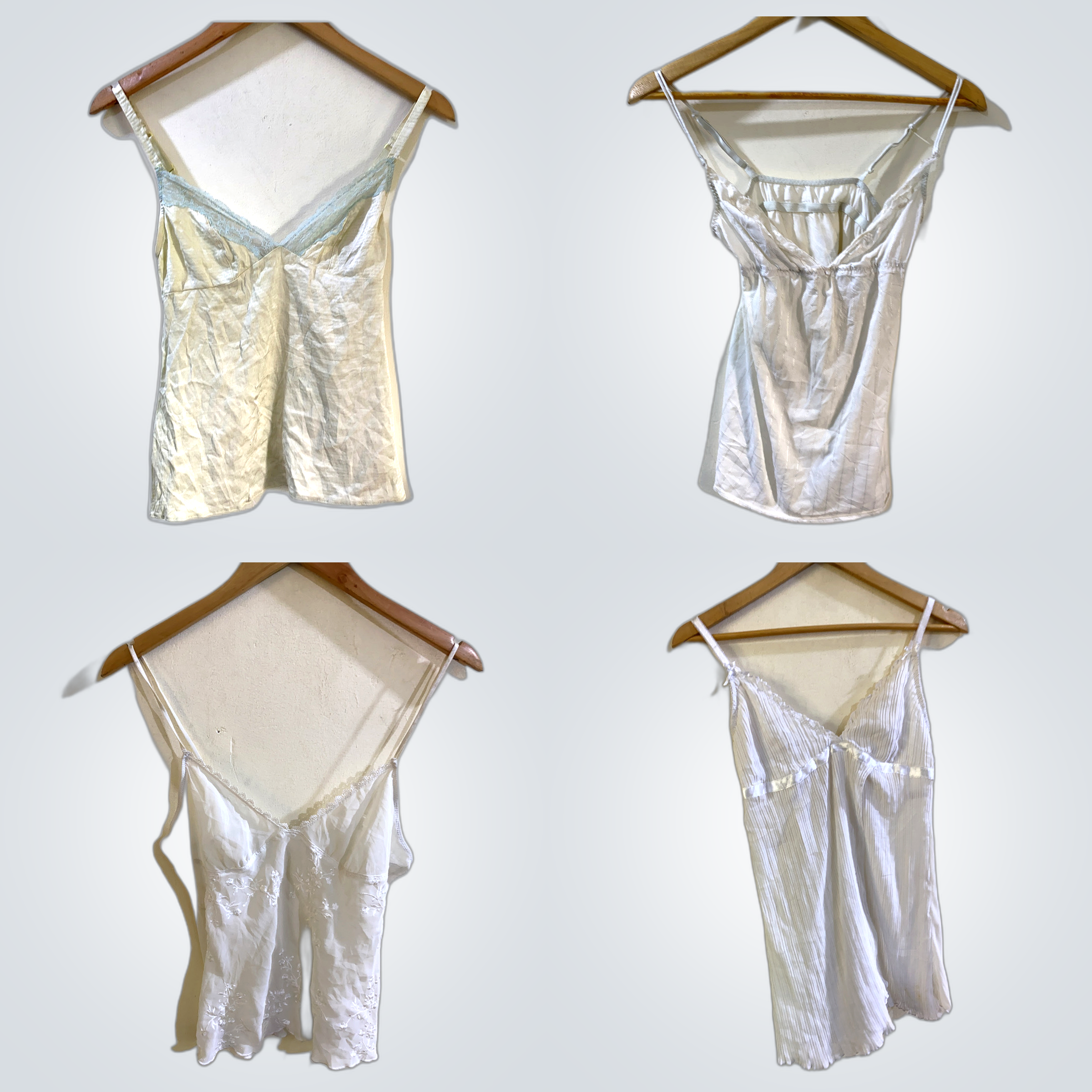 Débardeurs en dentelle Y2K