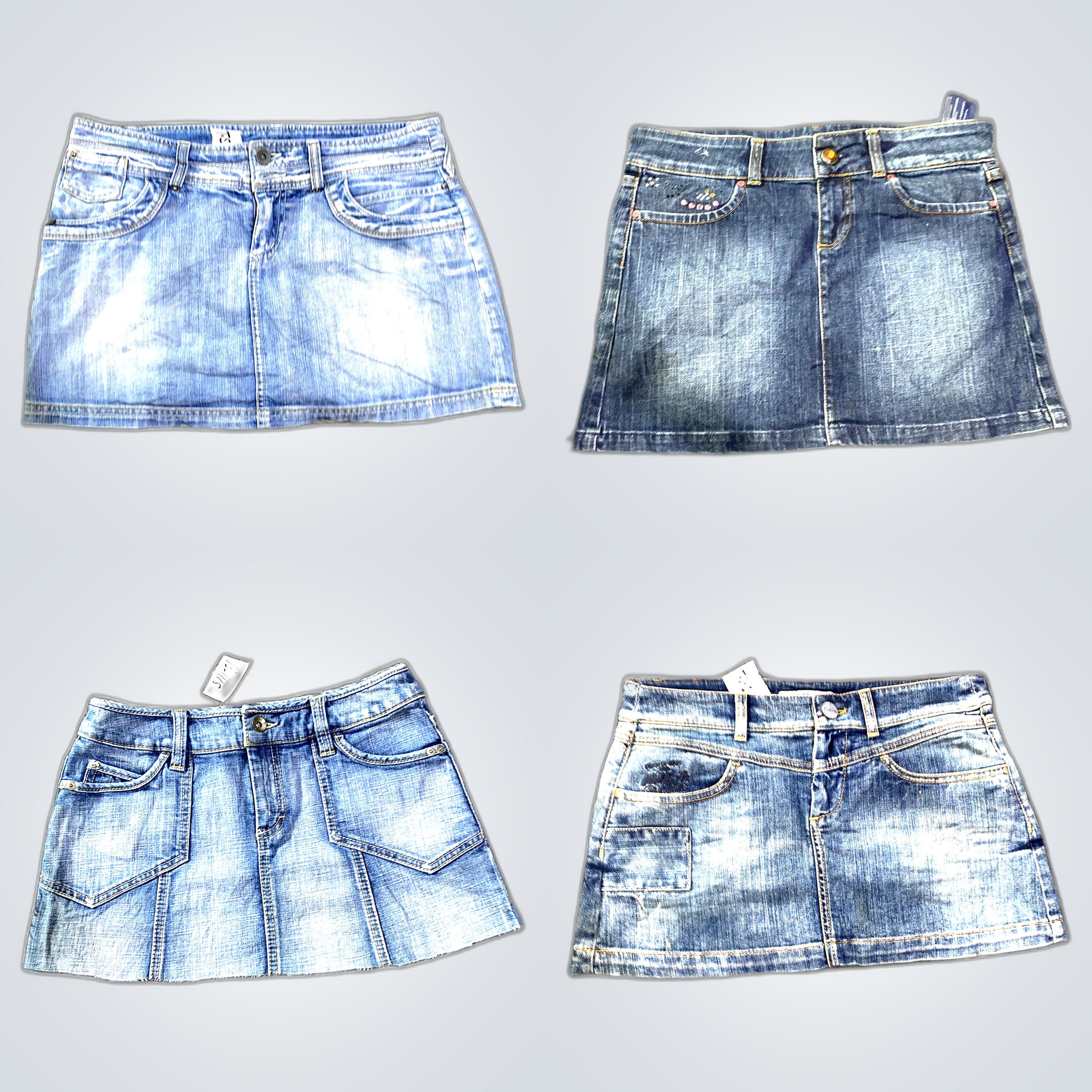 Y2K Denim Skirts Bundle