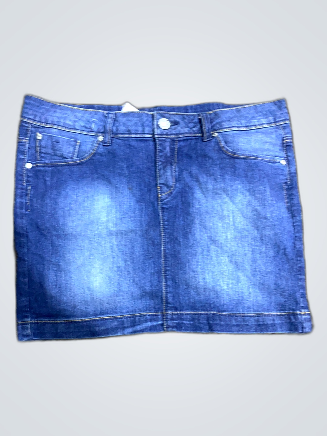 CKHOUSE Denim Mini Skirt