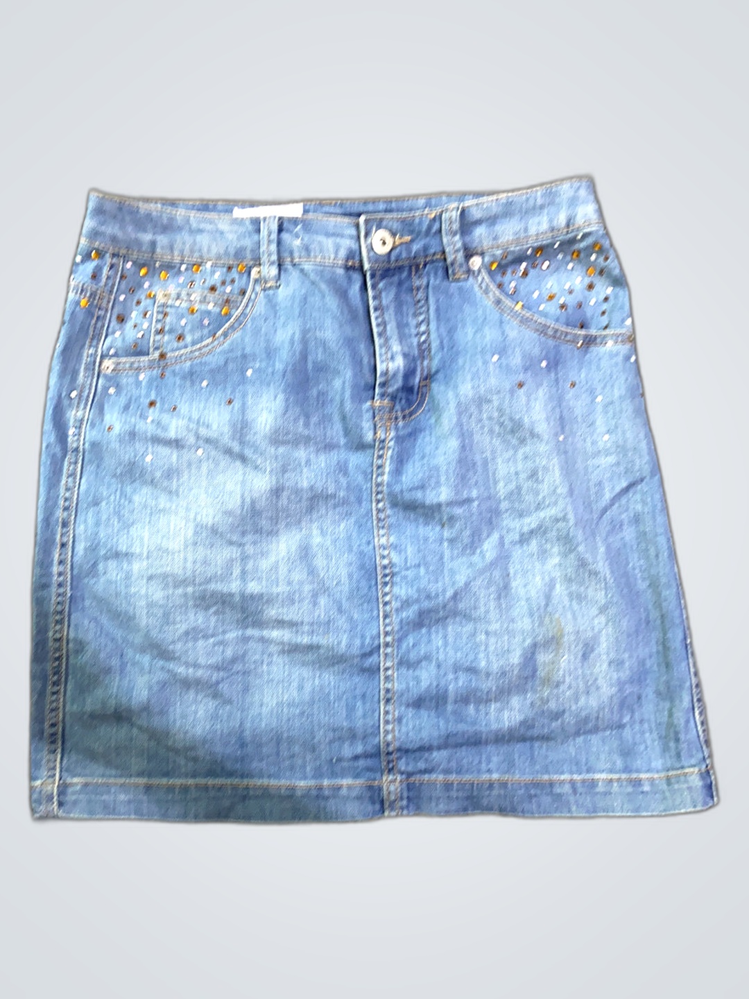 Saia Mini de Jeans Kappa