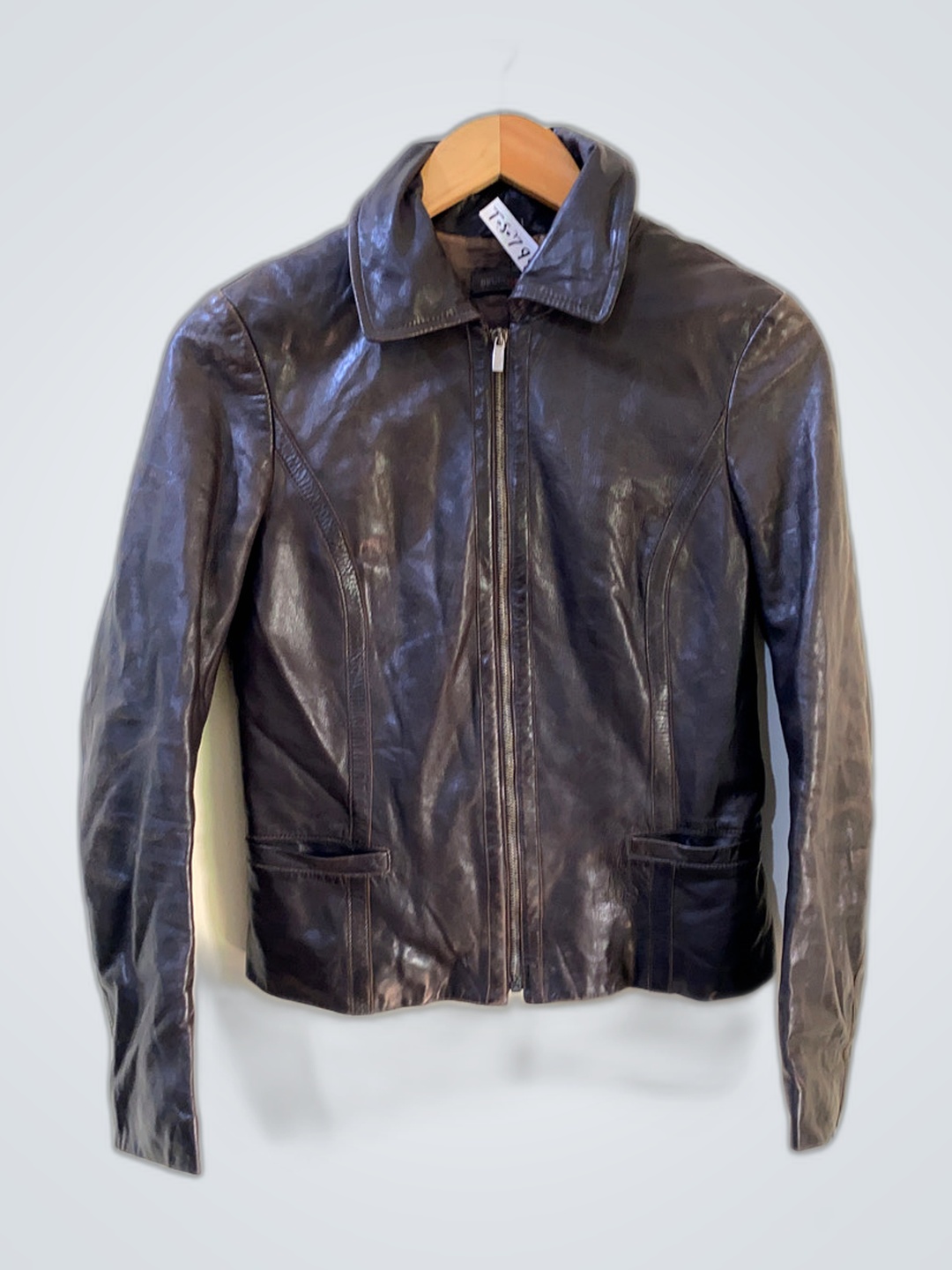 Veste en cuir Bruno Magli