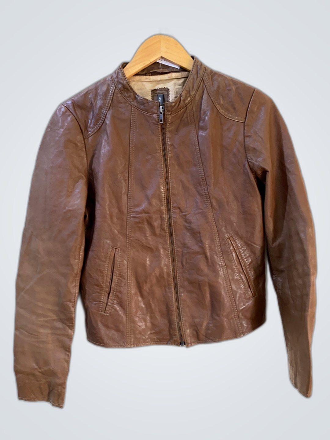 NAF NAF Leather Jacket