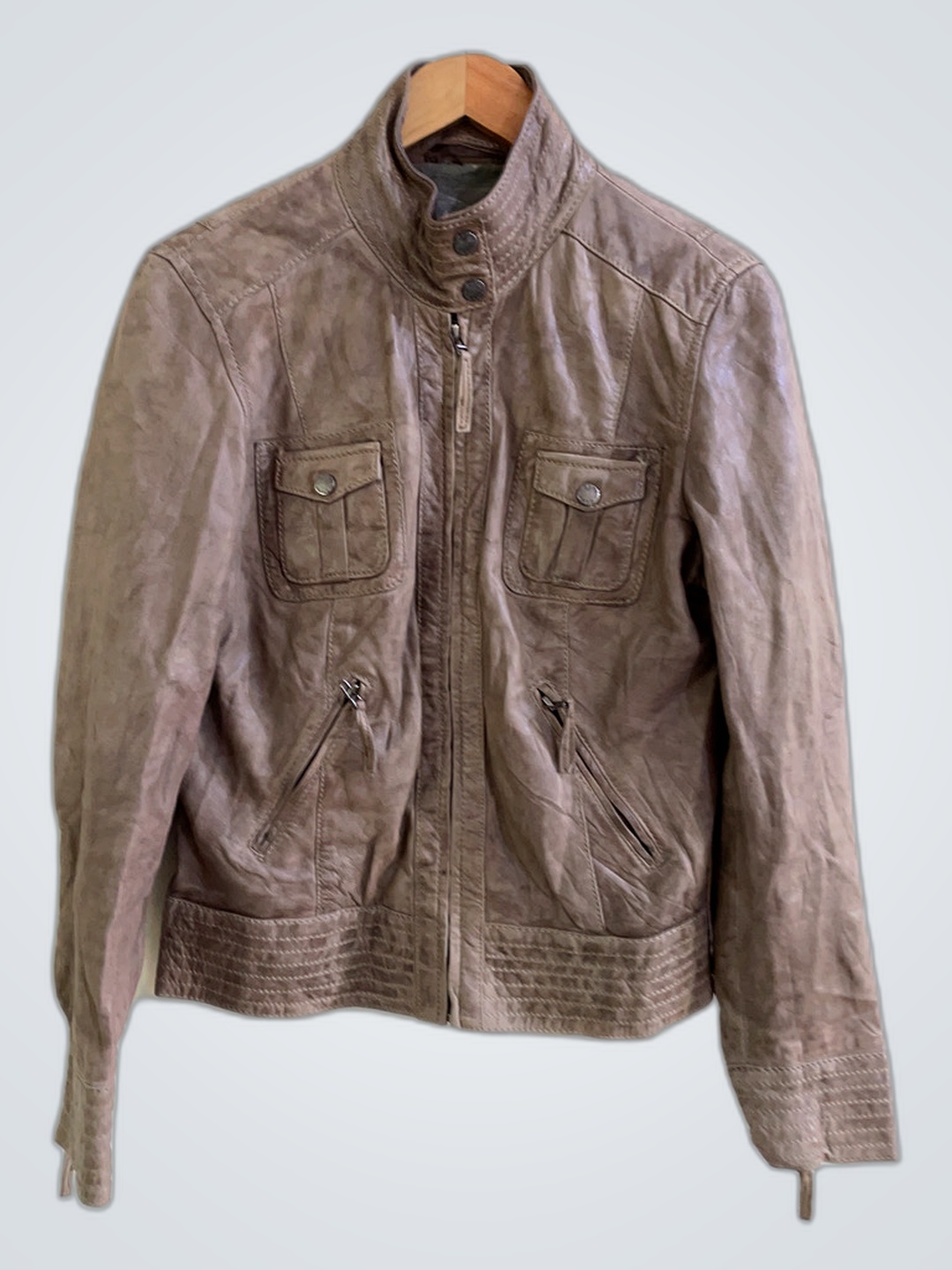 Veste en cuir Oakwood