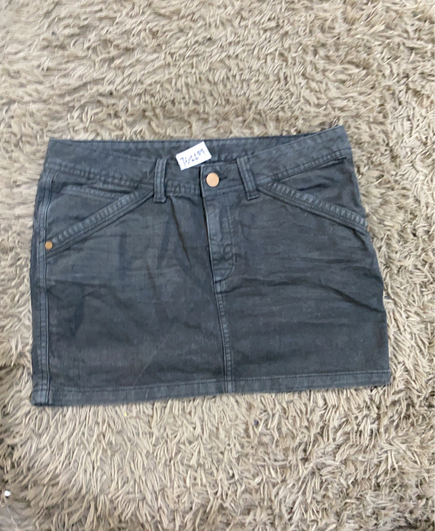 Falda mini de mezclilla sin marca