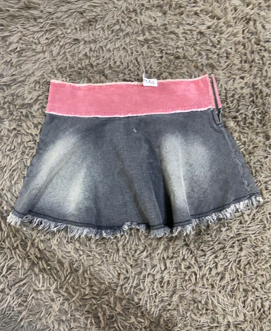 Minifalda de mezclilla sin marca