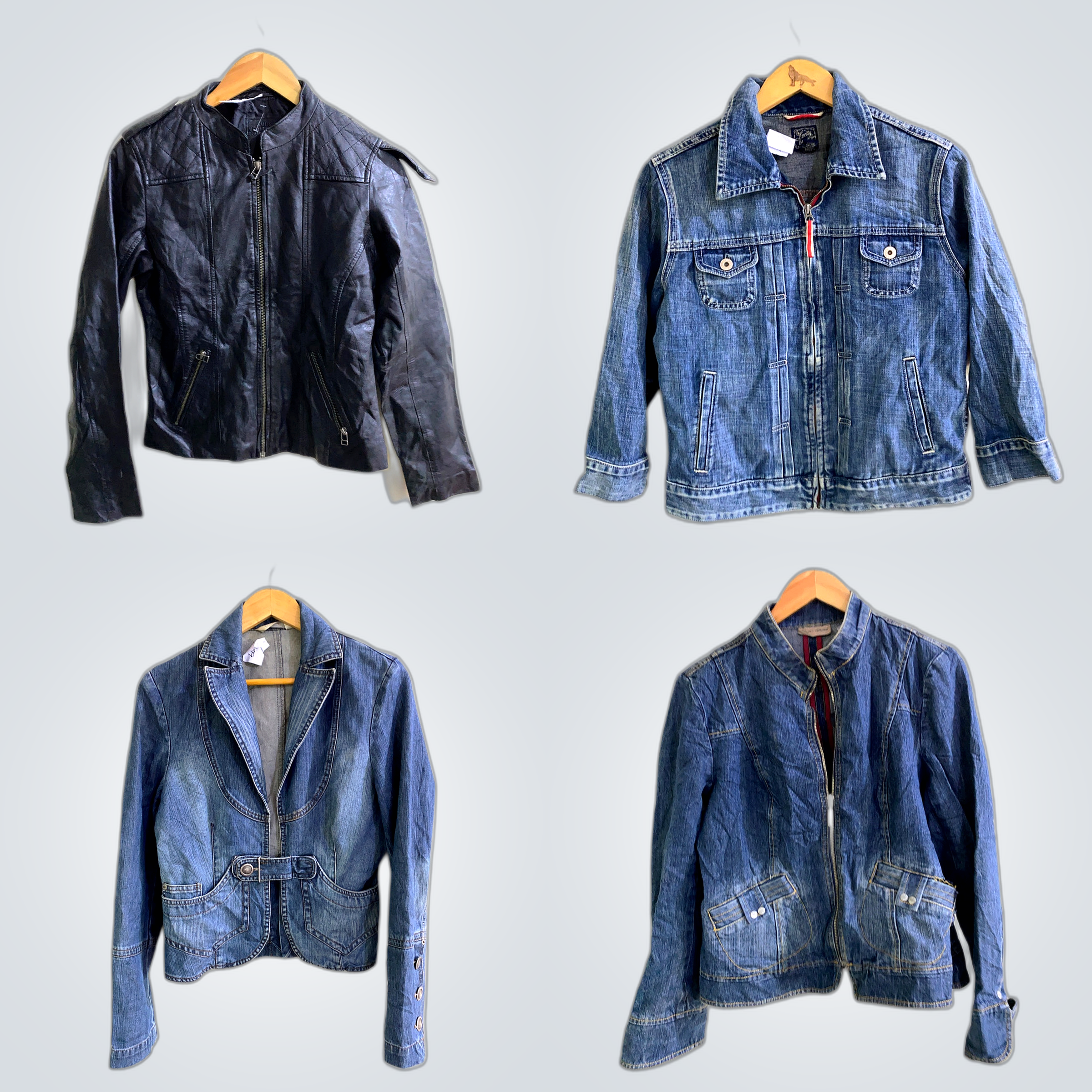 Y2K Denim-Jacke Pack
