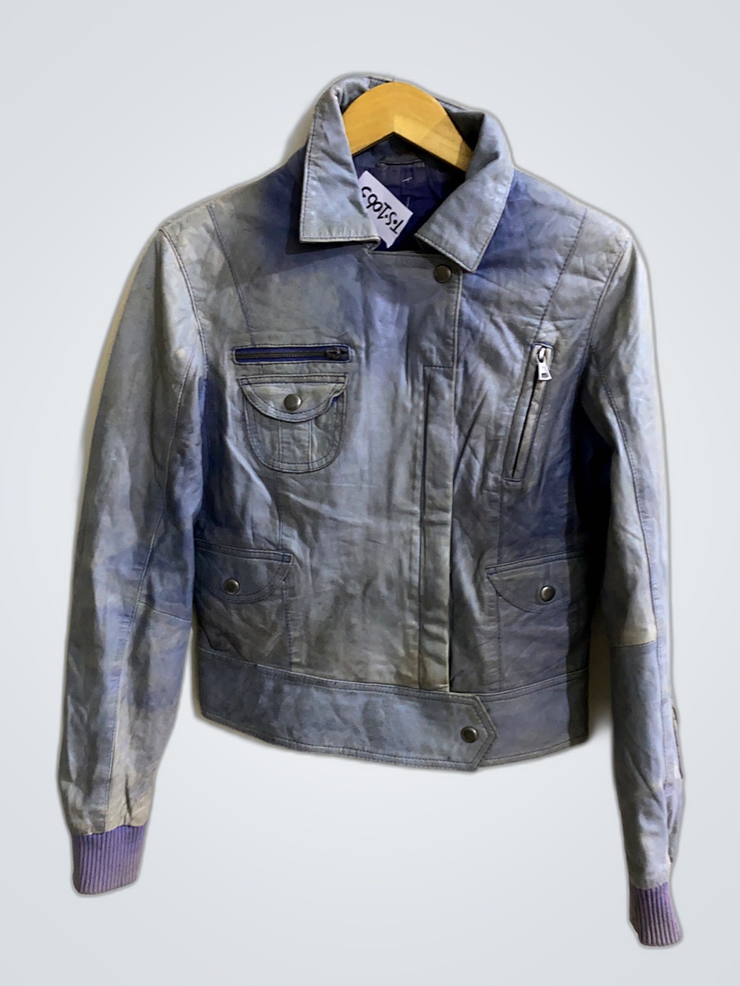 Unbranded verwaschene Jeansjacke