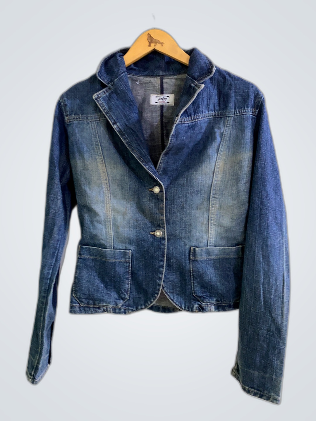 Ptn Denim Blazer Jacket