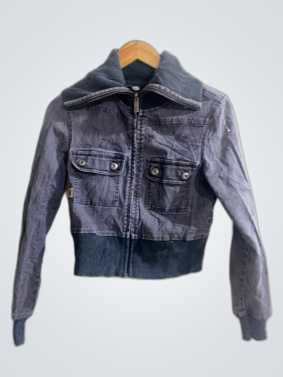 accred Blue Denim Jacket