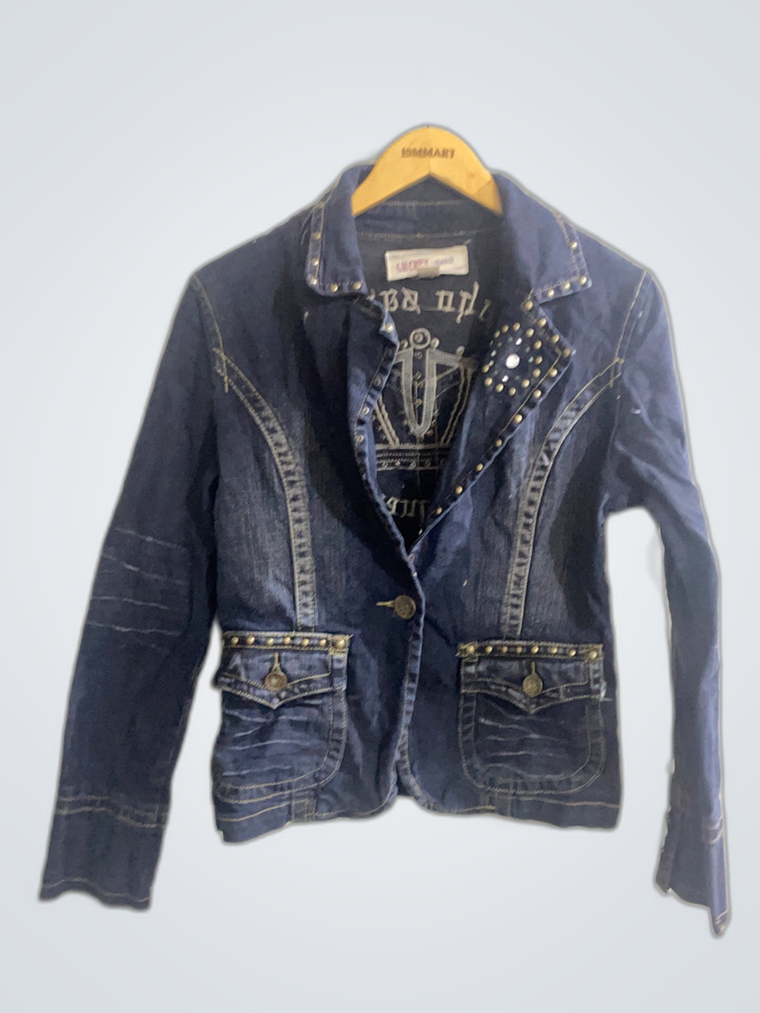 Baby Phat Embroidered Denim Jacket