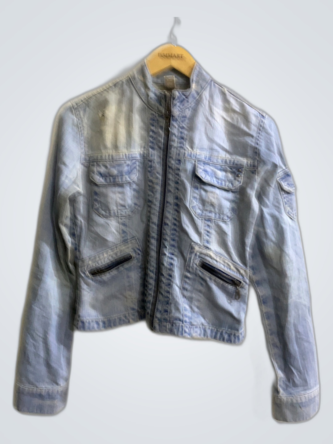 Unbranded Cropped Denim Jacket