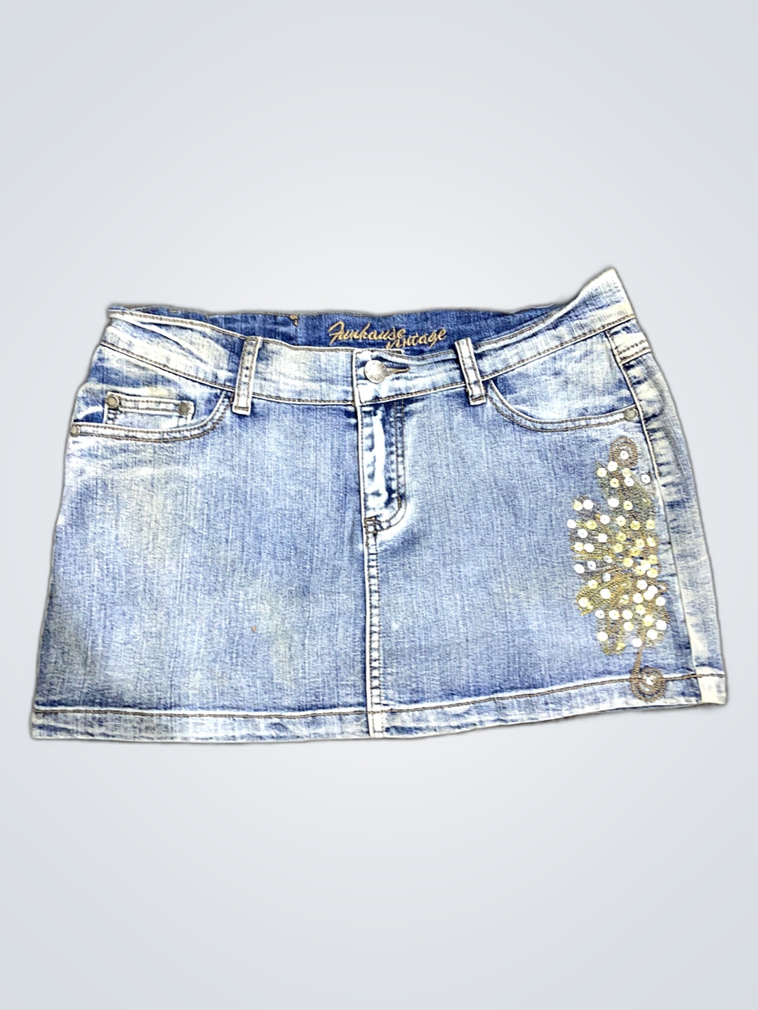 Anakuss Rage Denim Skirt