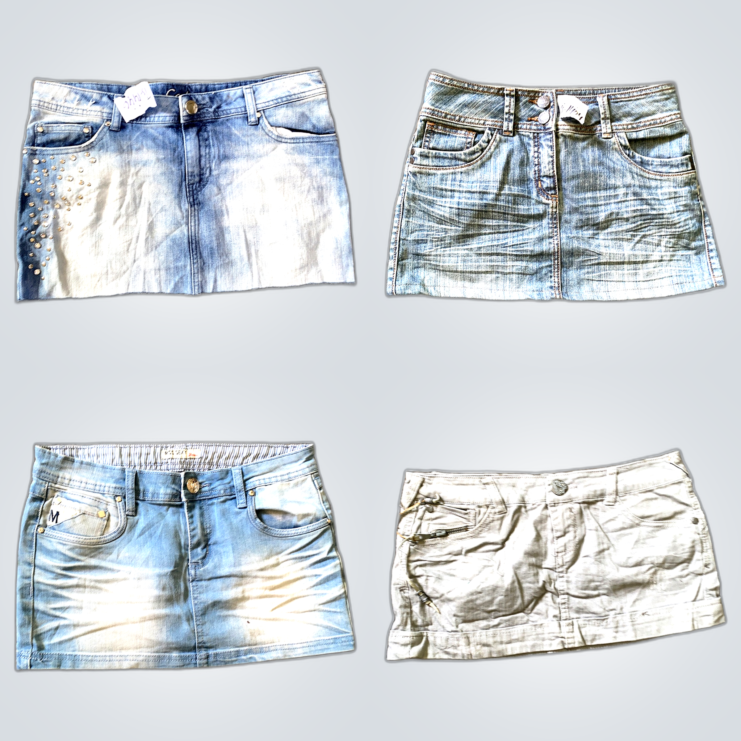 Denim Skirt Bundle - 10 Piece Mix of Diesel, 7 For..