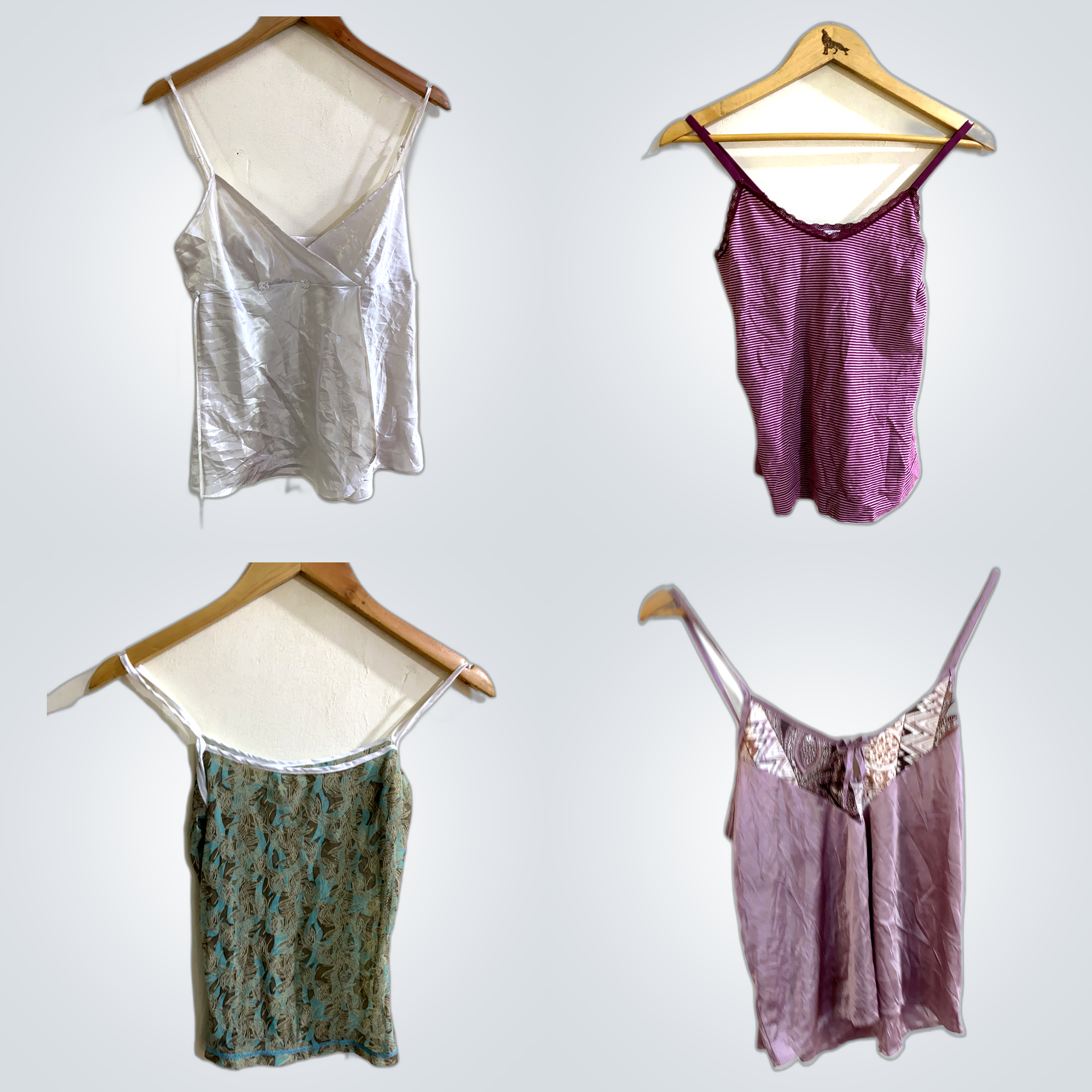Camisole & Tank Top Bundle - 10-Piece Women's Lace..