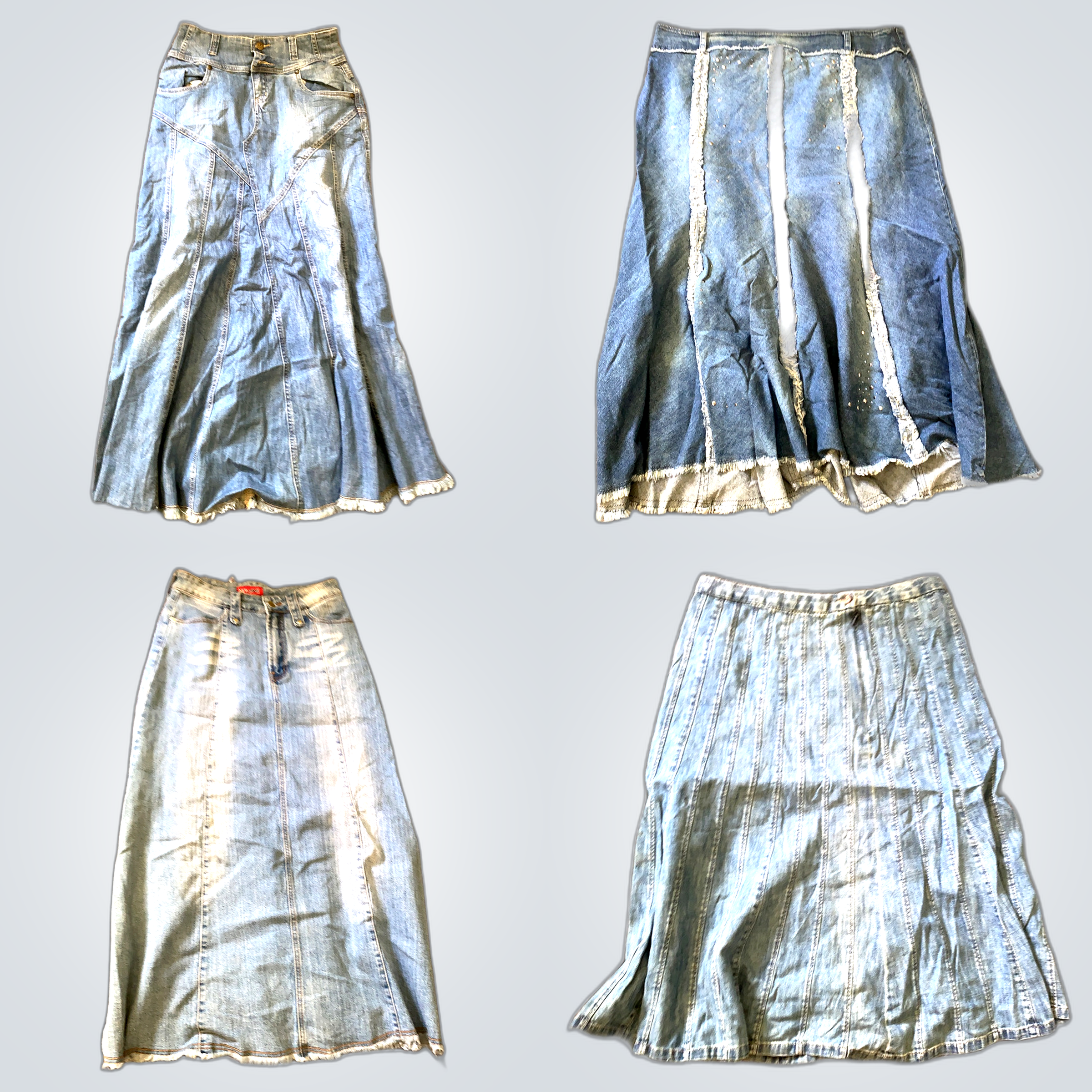 Y2K Denim Skirts Bundle