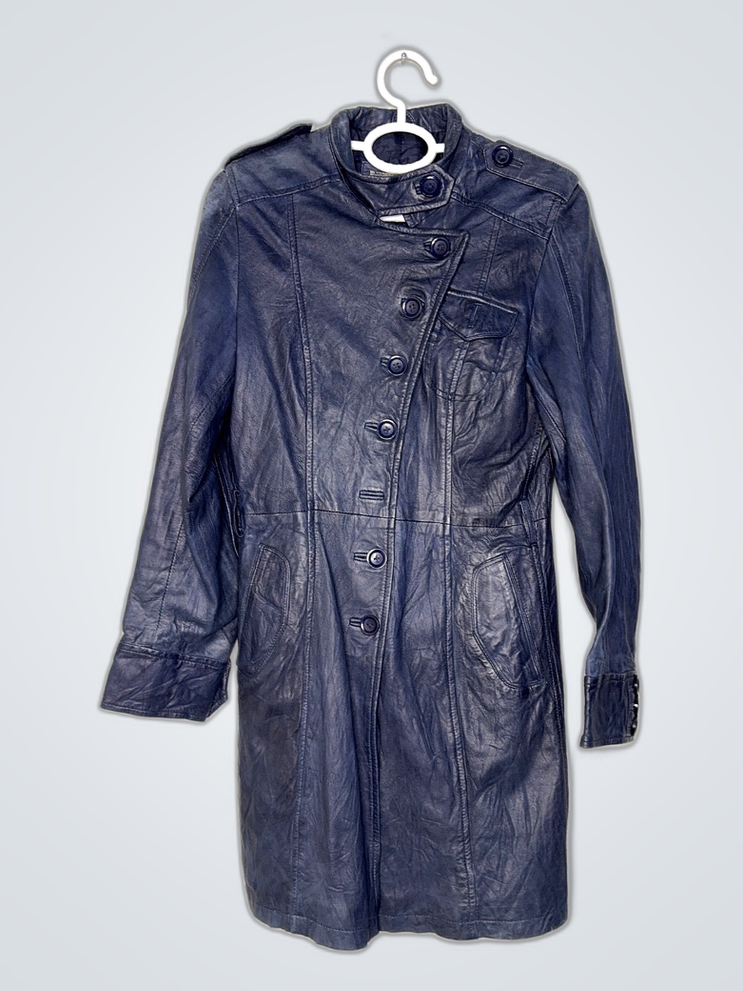 Transform Fashion Real Leather Coat