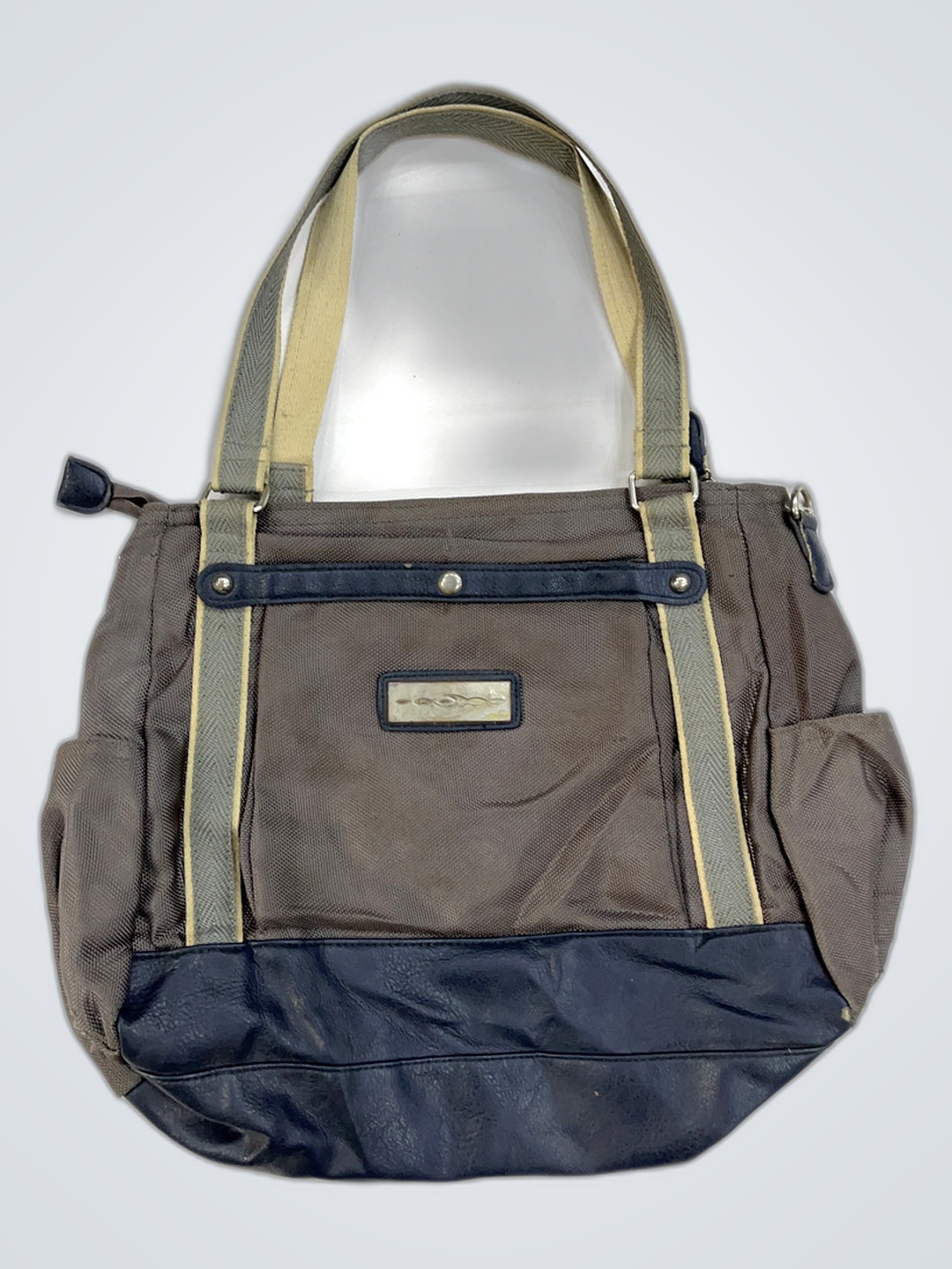 Brown and Black Handbag