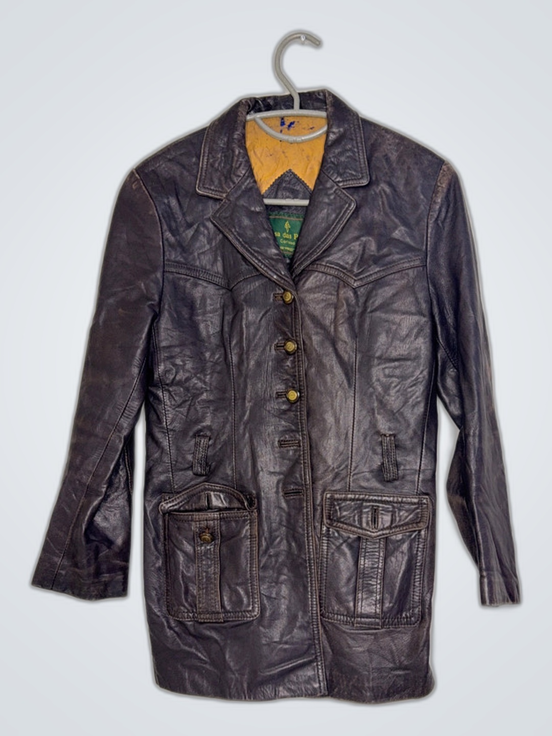 Casa das Pele Leather Jacket