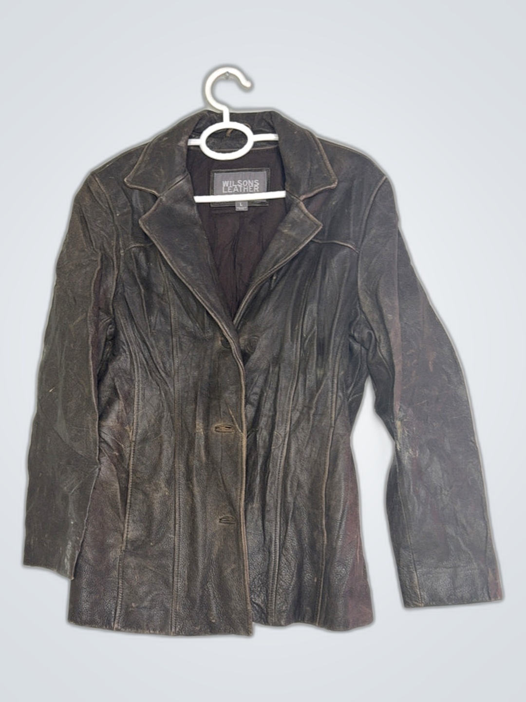 Michael Kors Leather Blazer