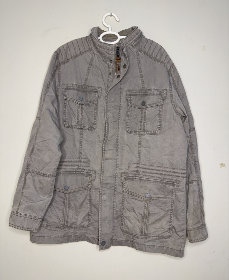 Rover & Lakes Grey Utility Jacket